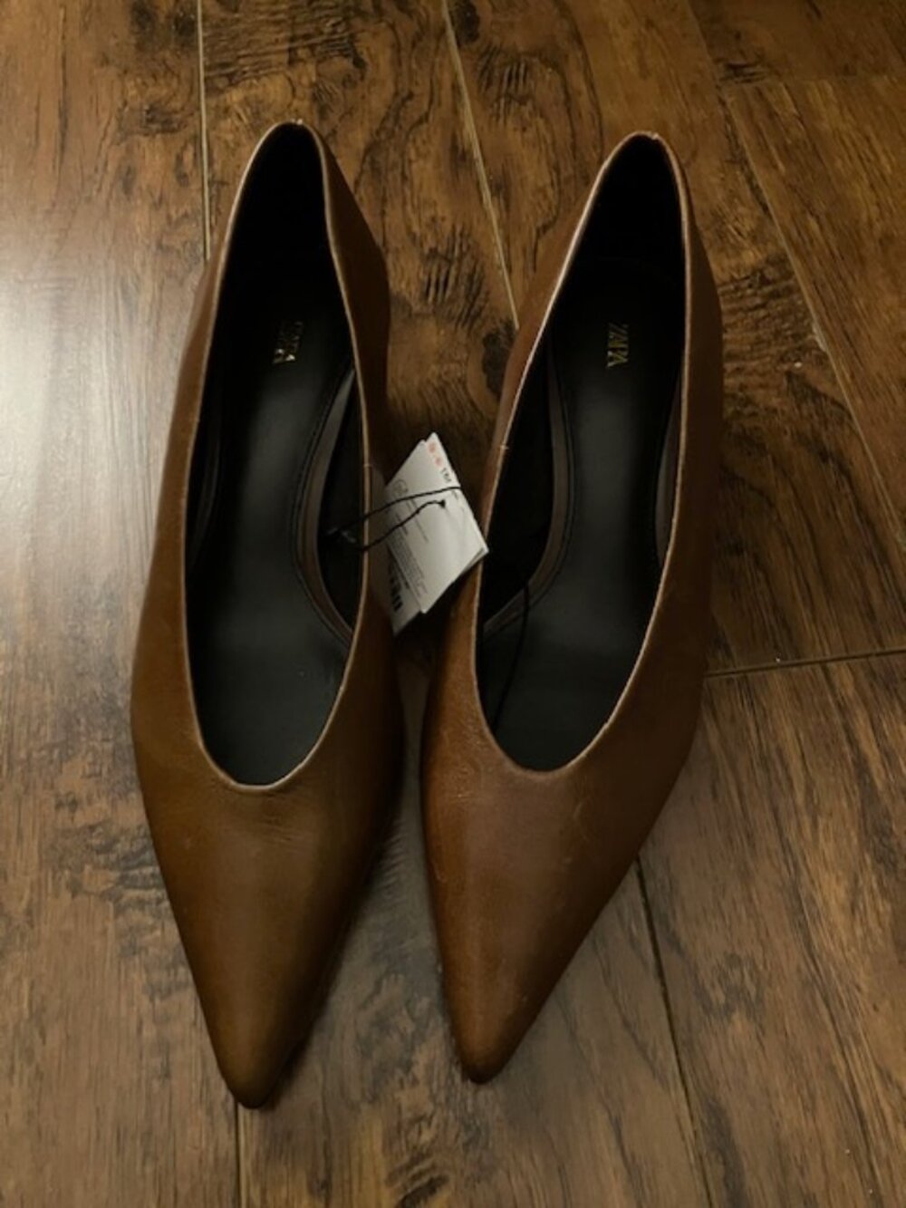 Z A R A kitten heel S i z e 3 8